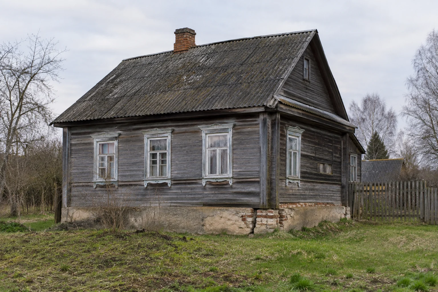 Дом просел или наклонился